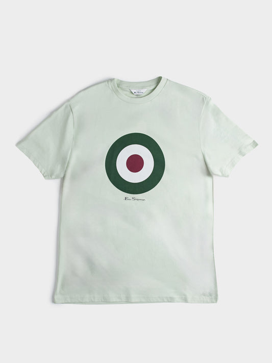 BEN SHERMAN TARGET TEE - PISTACHIO