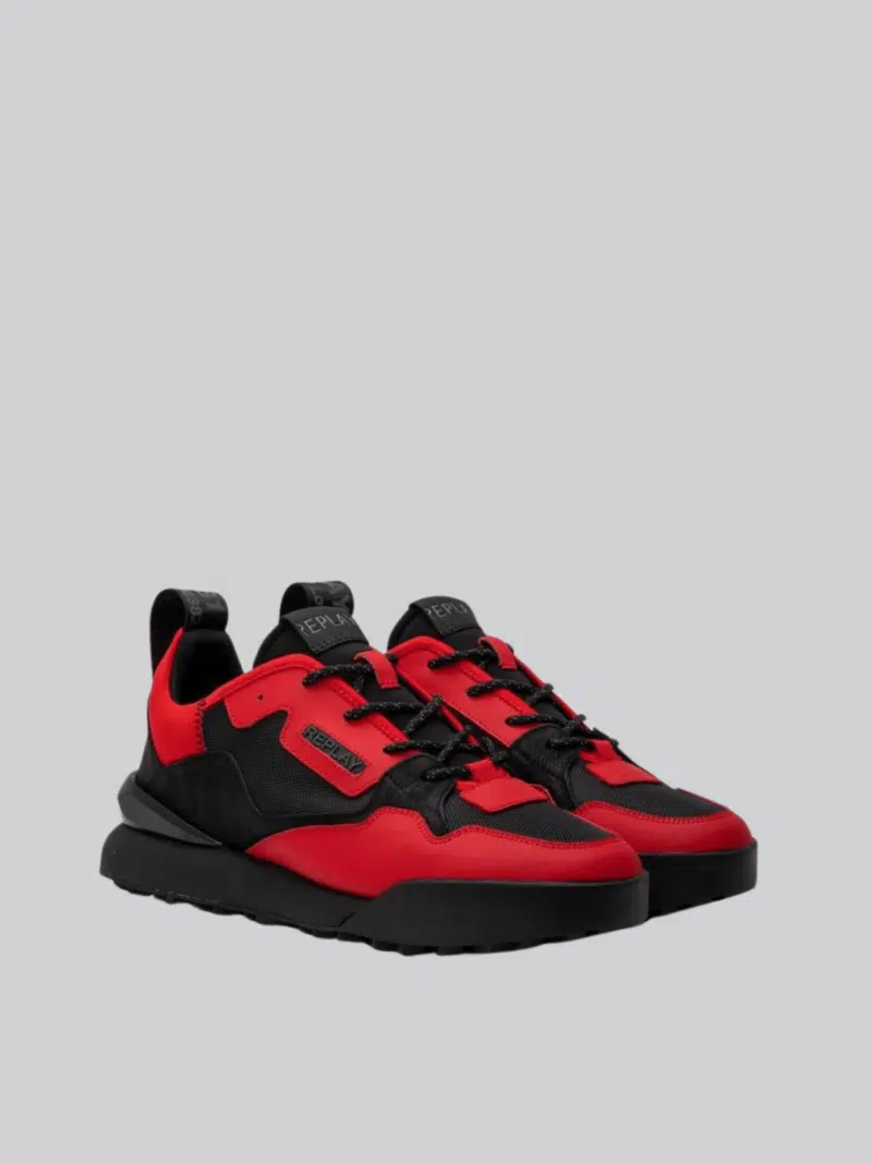 REPLAY FIELD 2.0 - RED/BLK