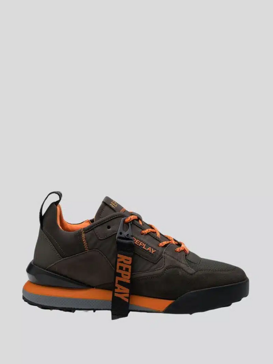 REPLAY FIELD MASTER - GREY/ORANGE