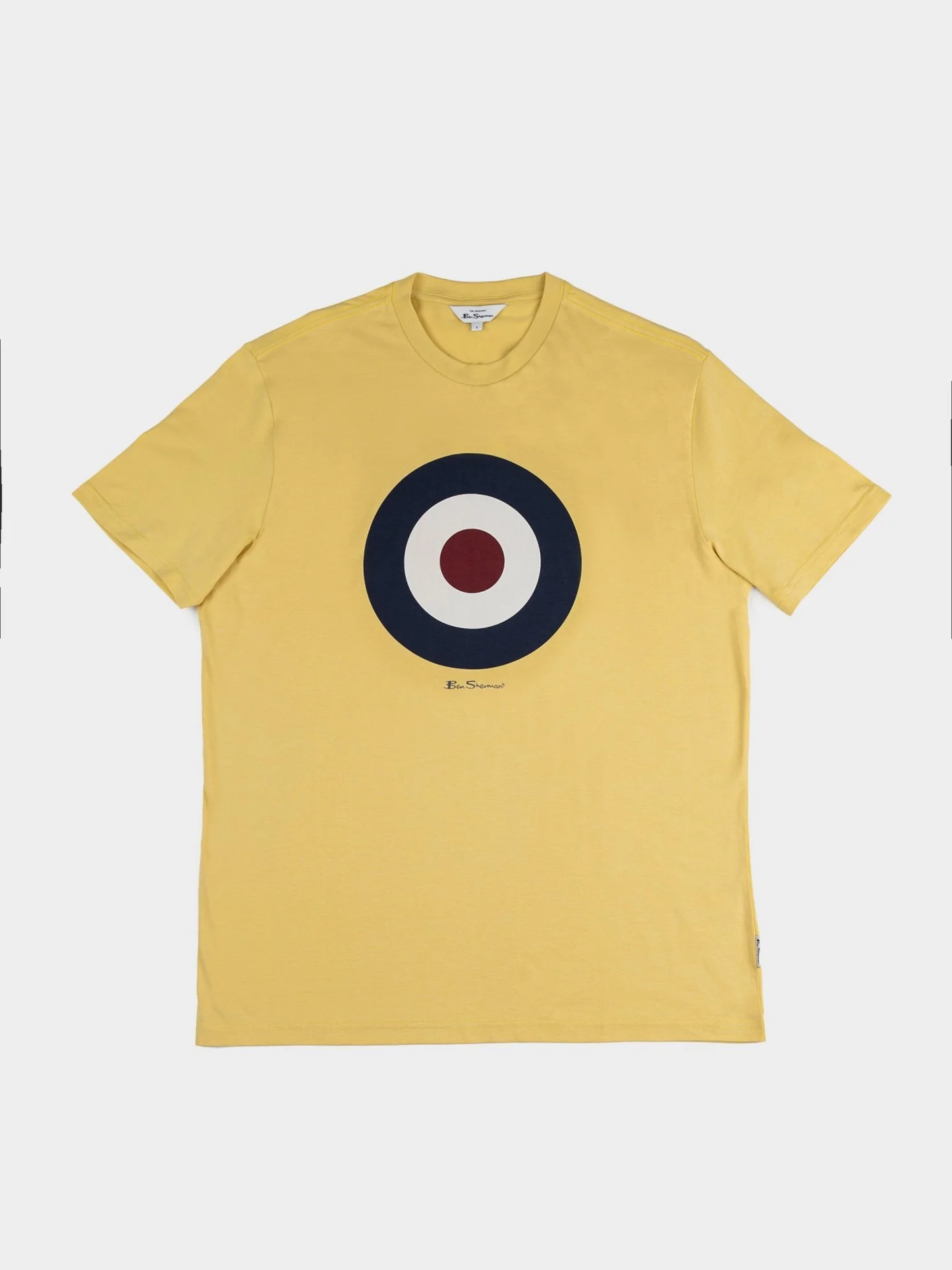 BEN SHERMAN TARGET TEE - LEMON